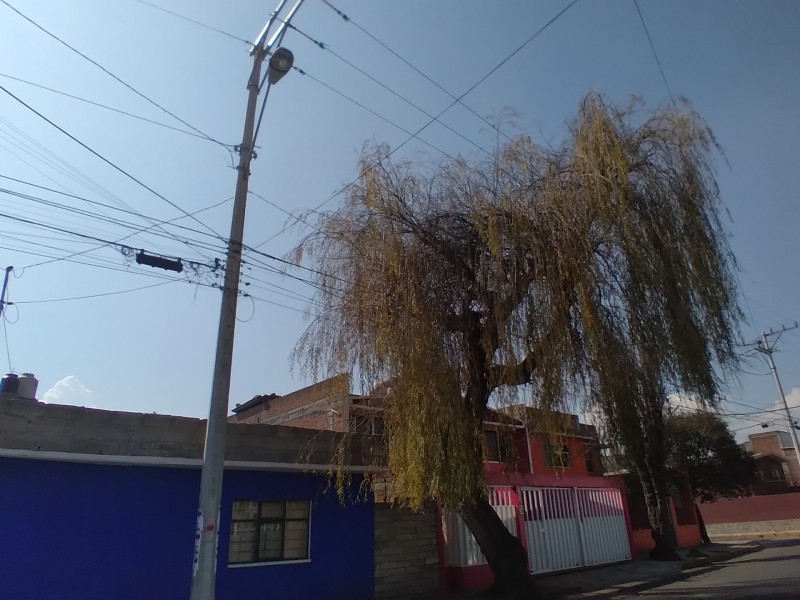 La falta de alumbrado público persiste en Toluca