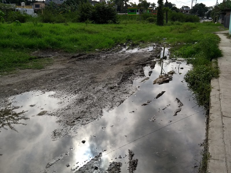 La falta de patronato impide rehabilitar calle