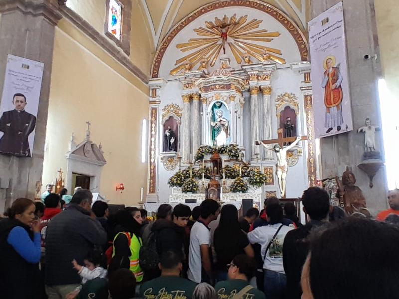 La fe se hace presente en Villanueva por San Judas Tadeo