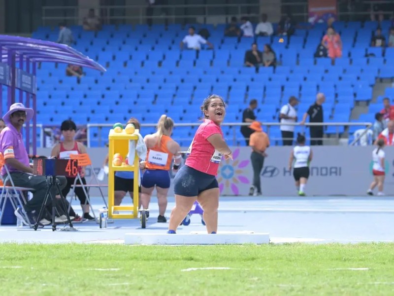 La guasavense Pauleth Mejía consigue el sexto lugar en mundial de paratletismo