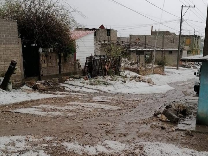 La lluvia dejó daños en casas y vialidades en Tehuacán