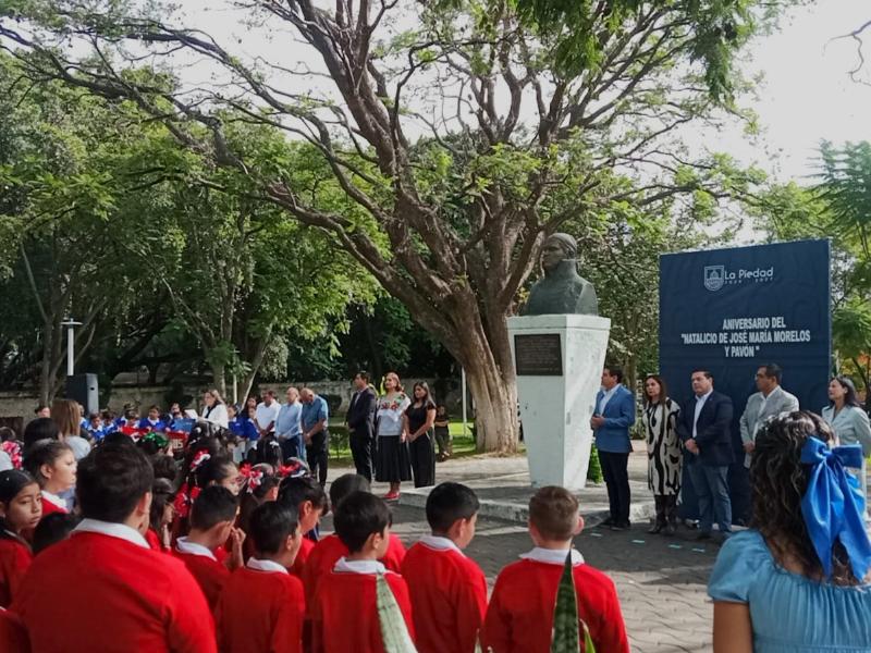 La Piedad recuerda al Siervo de la Nación, José María Morelos