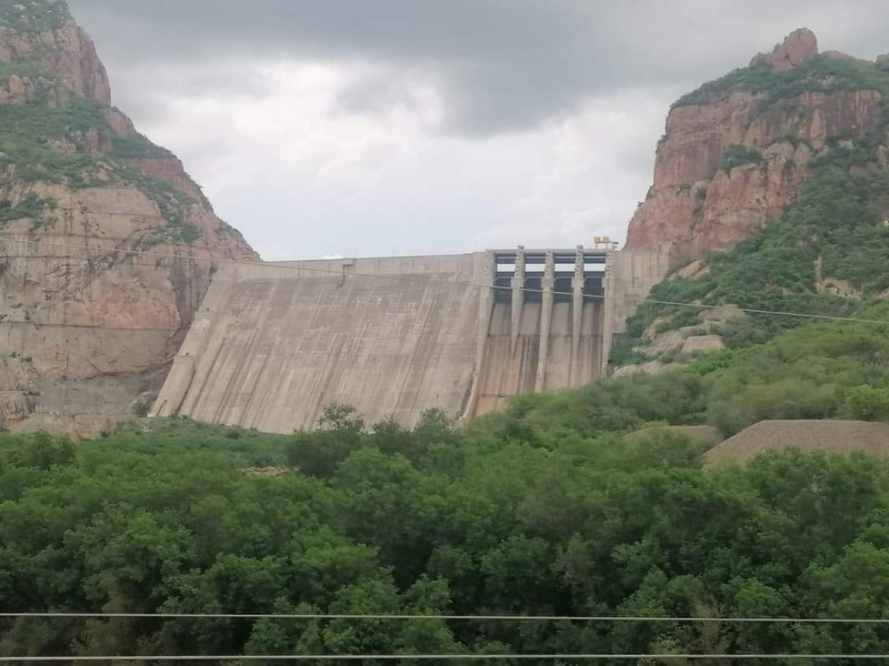 La presa Huites recibió 13.3 millones de metros cúbicos