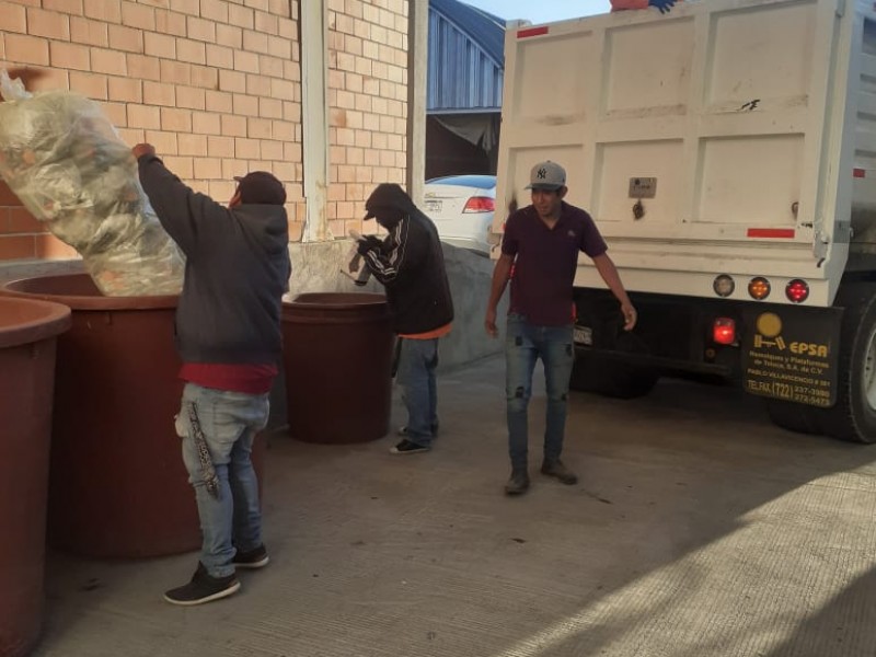 La recolección de basura continúa en días santos