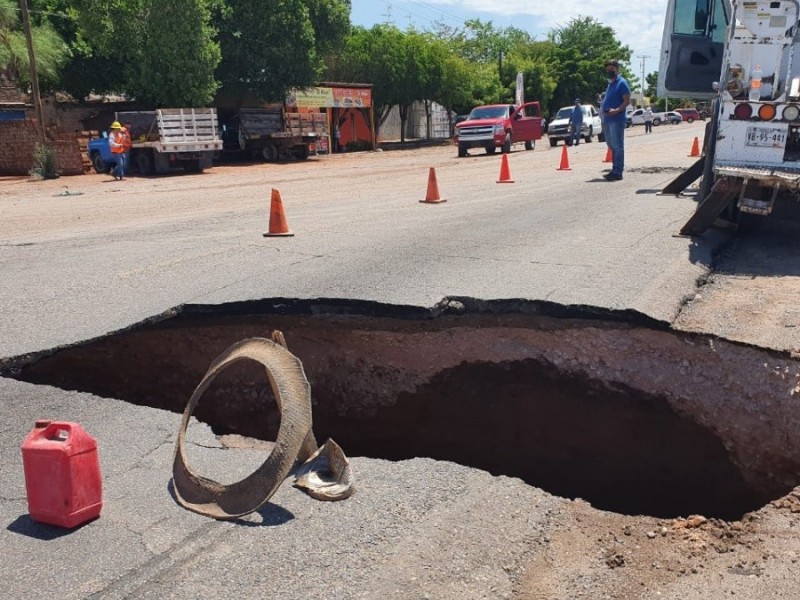 La red de drenaje se sigue deteriorando