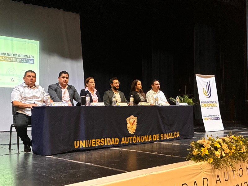 La UAS Los Mochis inaugura Jornada del Conocimiento 2025