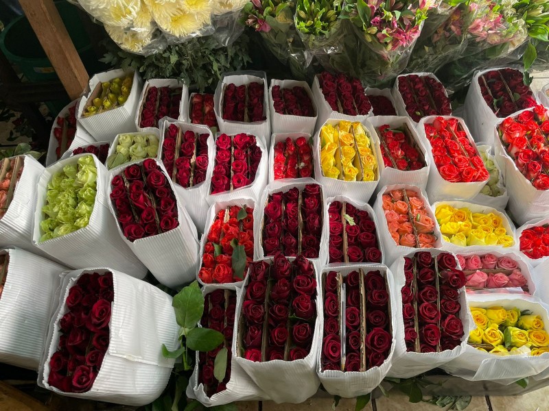 La venta de flores está lista para este febrero