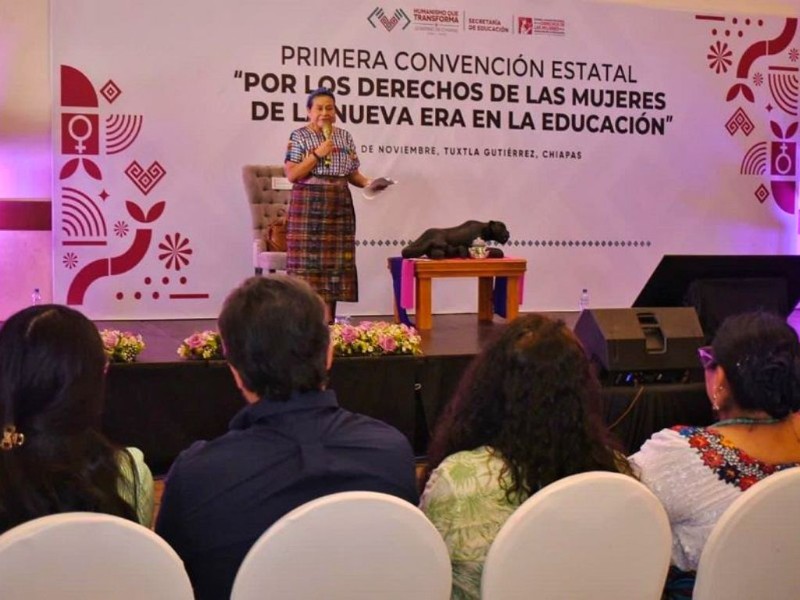 La voz de Rigoberta Menchú impulsa la Nueva ERA de la educación