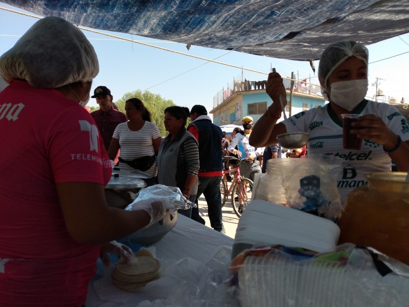 Labor social favorece alimentación en sector vulnerable de tianguistas