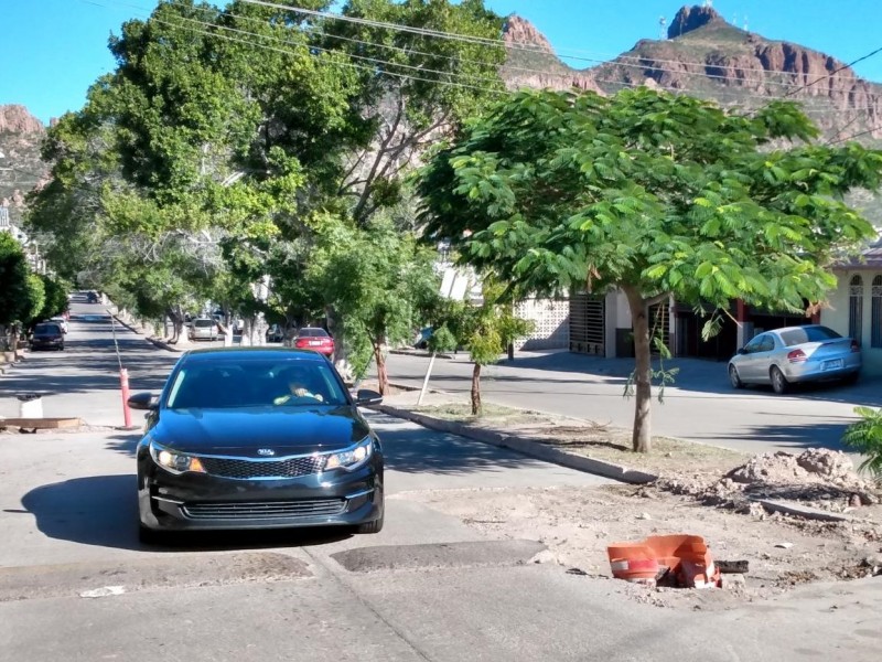 Lamentan ciudadanos falta de atención por baches