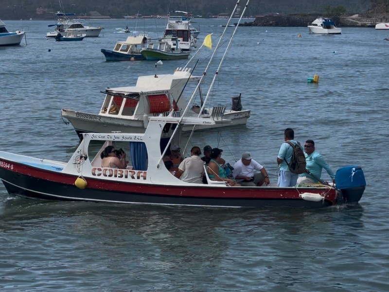 Lancheros no ofrecen chalecos salvavidas a turistas