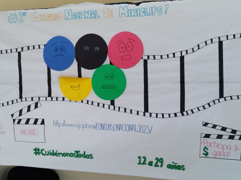 Lanza CIJ convocatoria a concurso nacional de mini clips