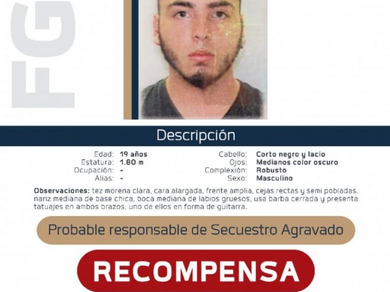 Lanza FGE recompensa para ubicar asesino de joven moreliana