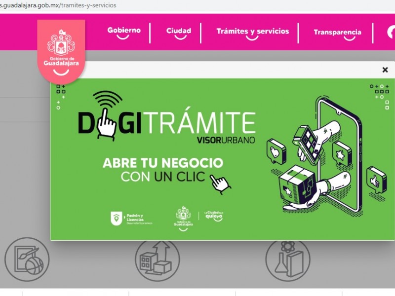 Lanza Gobierno de Guadalajara plataforma para tramitar licencias comerciales