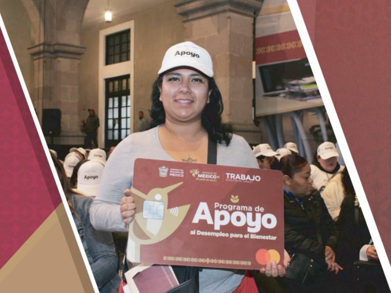 Lanzan apoyo económico para personas con desempleo en Edomex