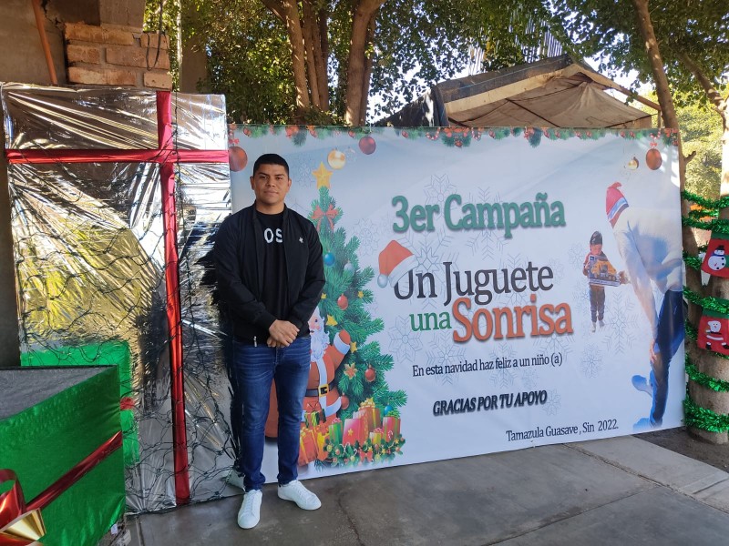 Lanzan campaña de donación de juguetes en Tamazula para navidad