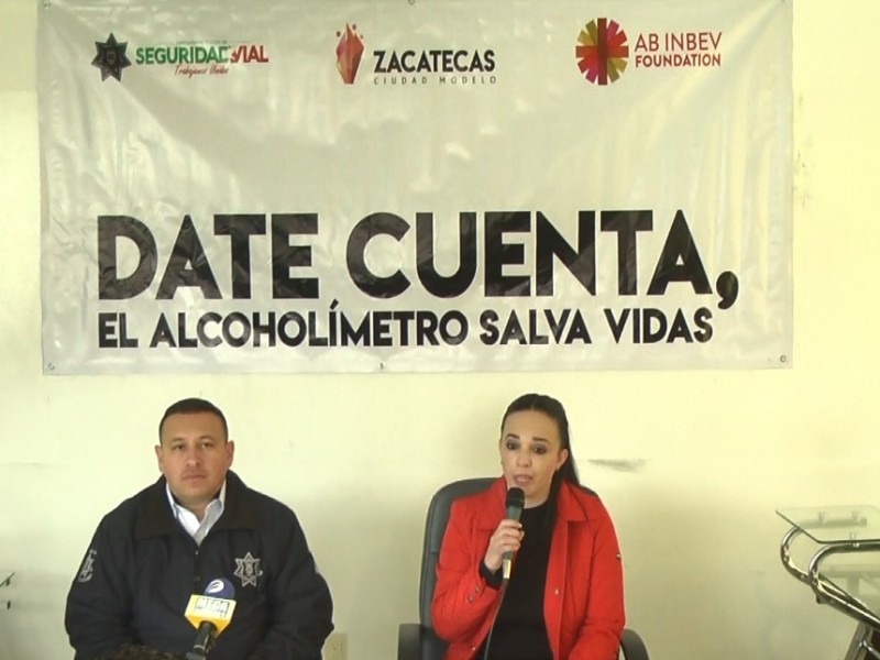 Lanzan campaña para evitar accidentes automovilísticos por alcohol
