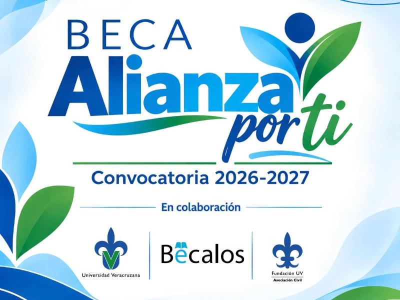 Lanzan convocatoria de beca de $10mil pesos para estudiantes de la UV
