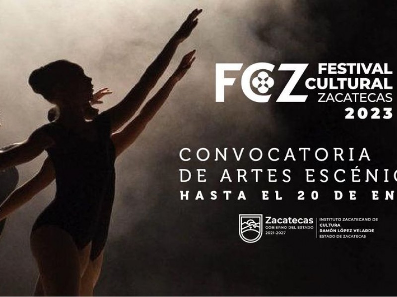 Lanzan convocatoria para el Festival Cultural de Zacatecas