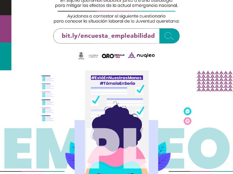 Lanzan encuesta digital sobre situación laboral en jóvenes