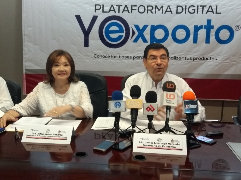Lanzan plataforma Yoexporto para capacitar a empresarios sinaloenses