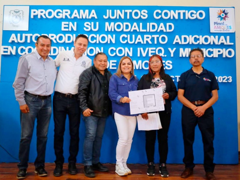 Lanzan programa de mejoramiento de viviendas en Pinal