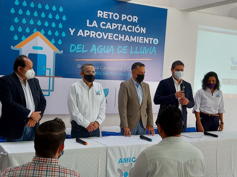 Lanzan reto a candidatos para el aprovechamiento del agua