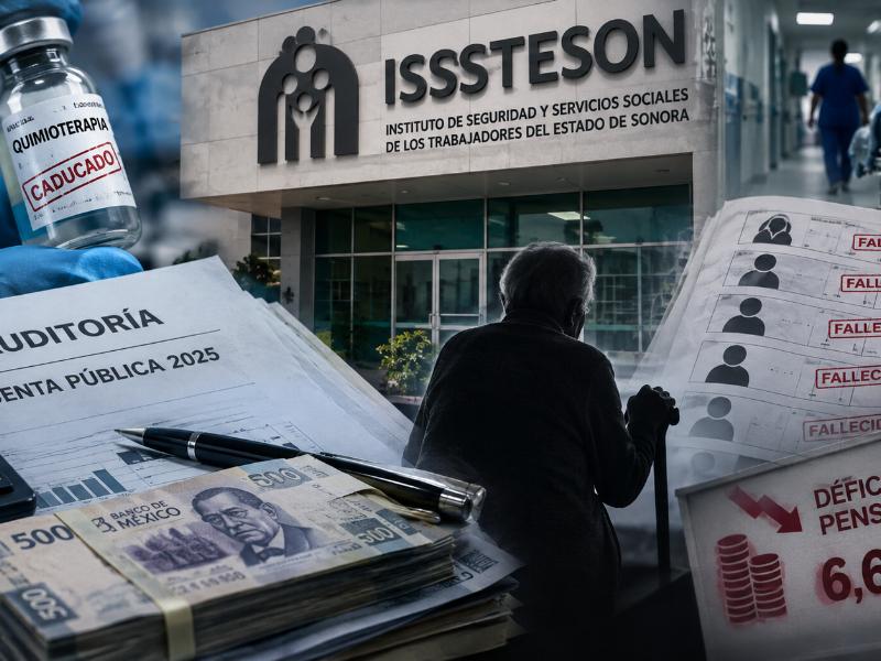 Las cuentas oscuras del Isssteson, millones bajo sospecha y servicios en decadencia