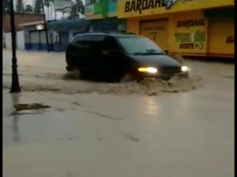 Las lluvias han ocasionado inundaciones en algunas zonas de Zacatecas