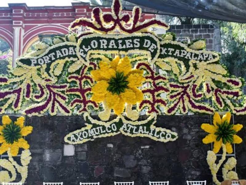 Las portadas florales de Iztapalapa, patrimonio cultural inmaterial de la CDMX