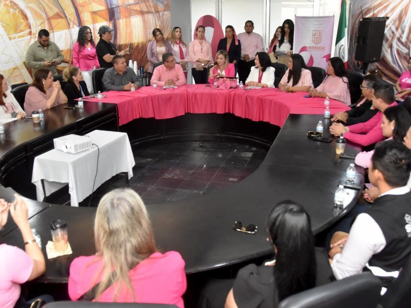 Navojoa: organizan campañas de conciencia en el mes del cáncer de mama
