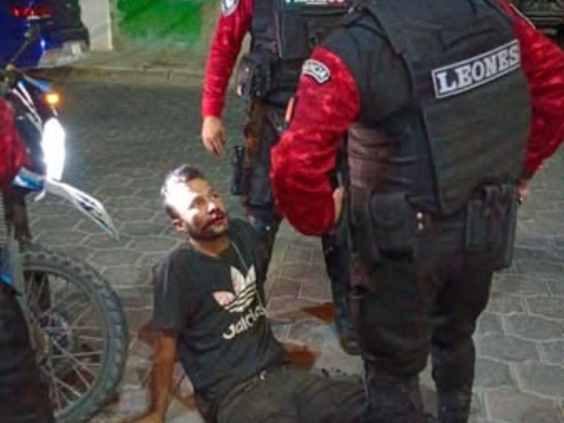 Le dan un buen escarmiento a ladrón en La Constituyentes