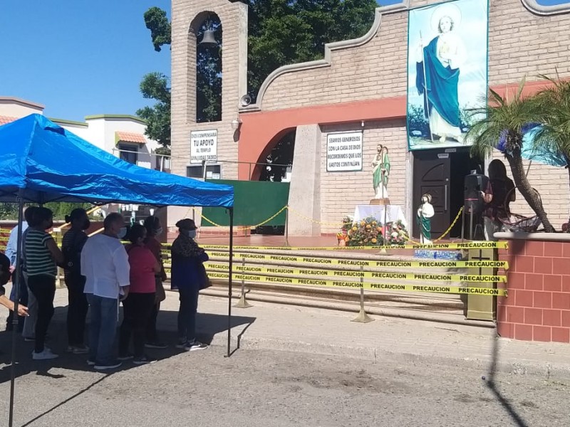 Le muestran su fe a San Judas Tadeo