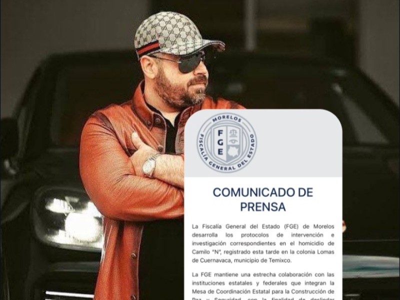 Le quitan la vida a conocido youtuber en el estado de Morelos