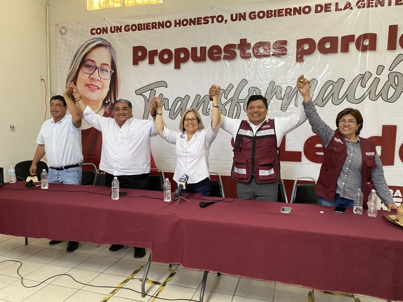 Legisladores de Morena respalda a Tere Gónzalez