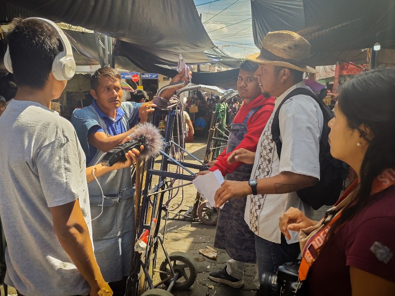 Lenguas originarias en mercado La Purísima, al menos 40% hablantes 