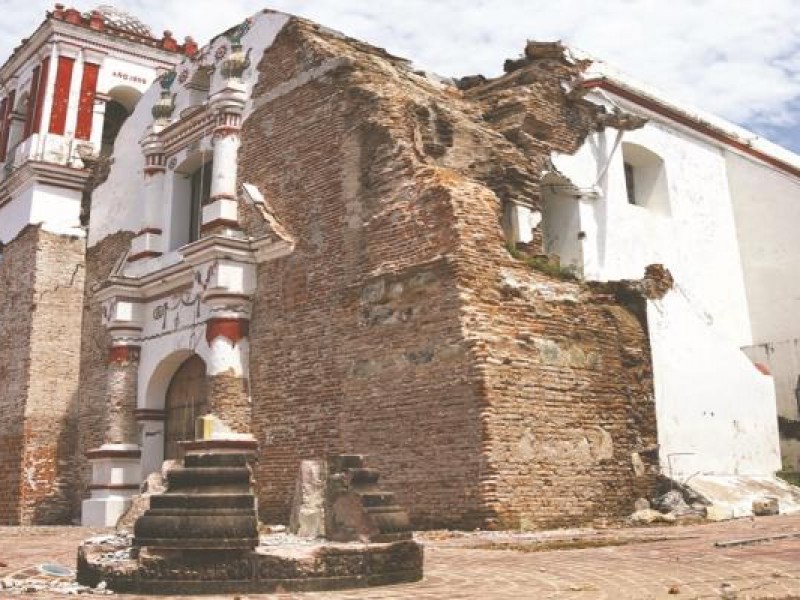 Lenta la reconstrucción de iglesias en el Istmo