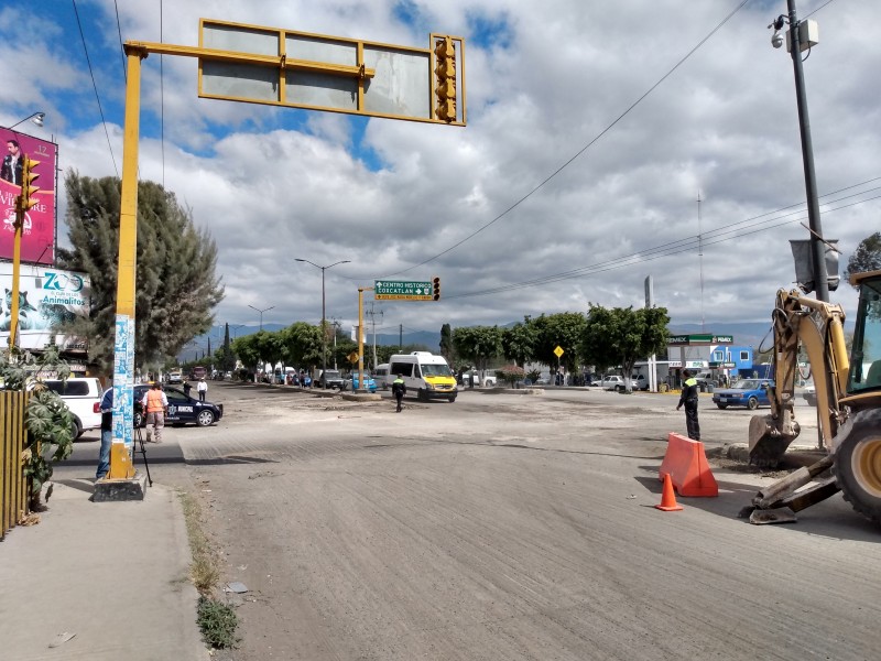 Lentitud en obra del bulevard Morelos
