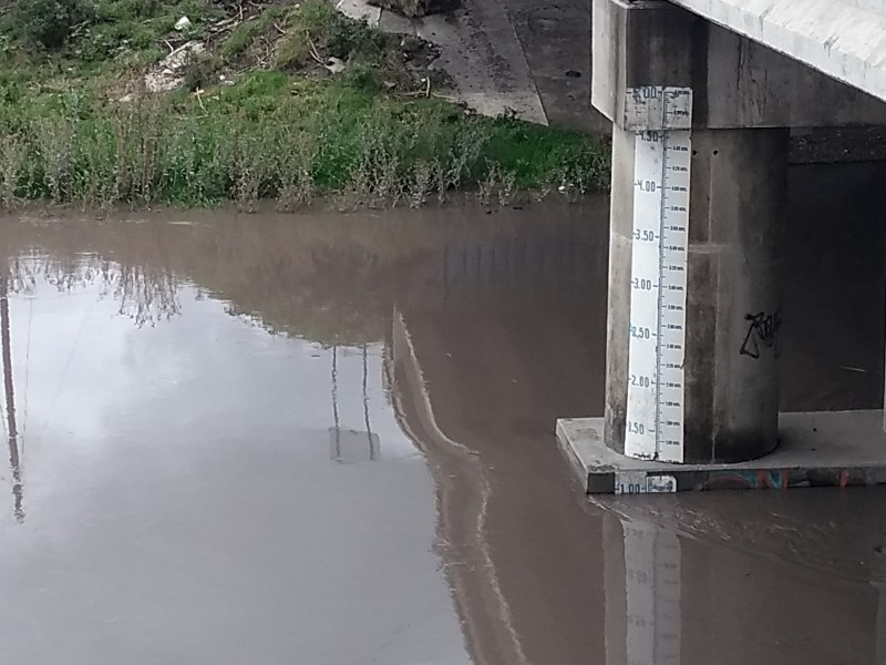 Río Lerma con niveles bajos: Protección Civil
