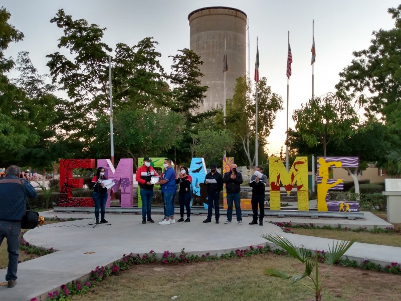 Letras monumentales de Empalme, un proyecto ciudadano