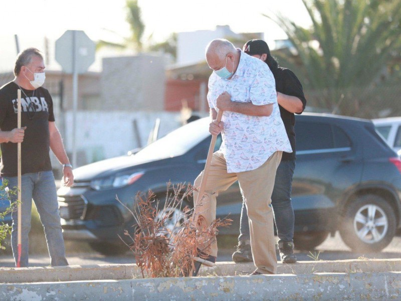 Levantan toneladas de basura en 3era jornada de limpieza