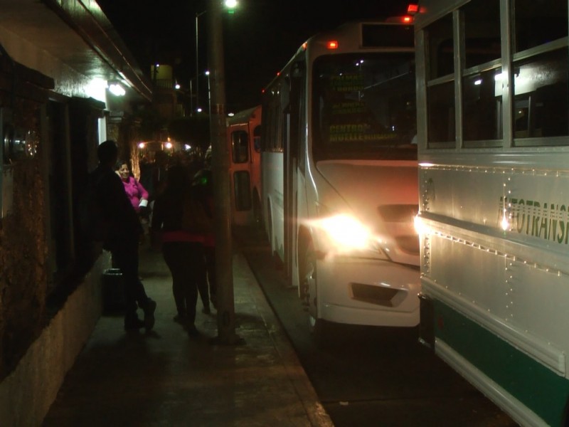 Ley de Movilidad debe atender el transporte nocturno