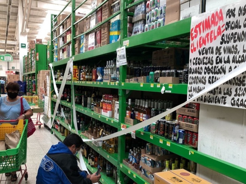 Ley seca en alcaldías de la CDMX