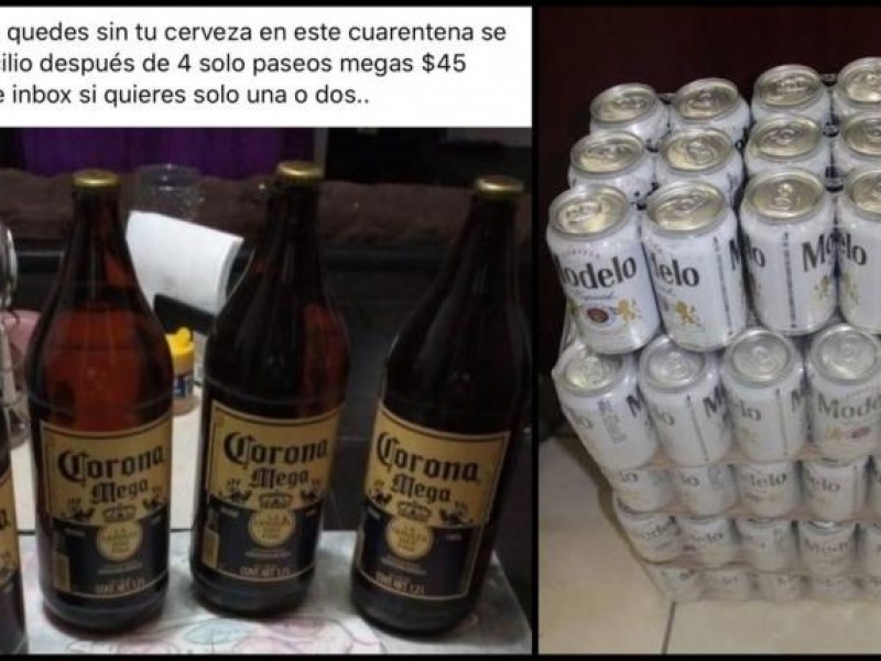 Ley seca no se respeta; ofertan alcohol por facebook
