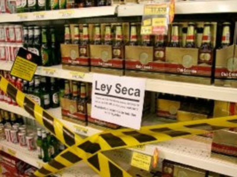 Ley seca trastoca economía de negocios; CANIRAC