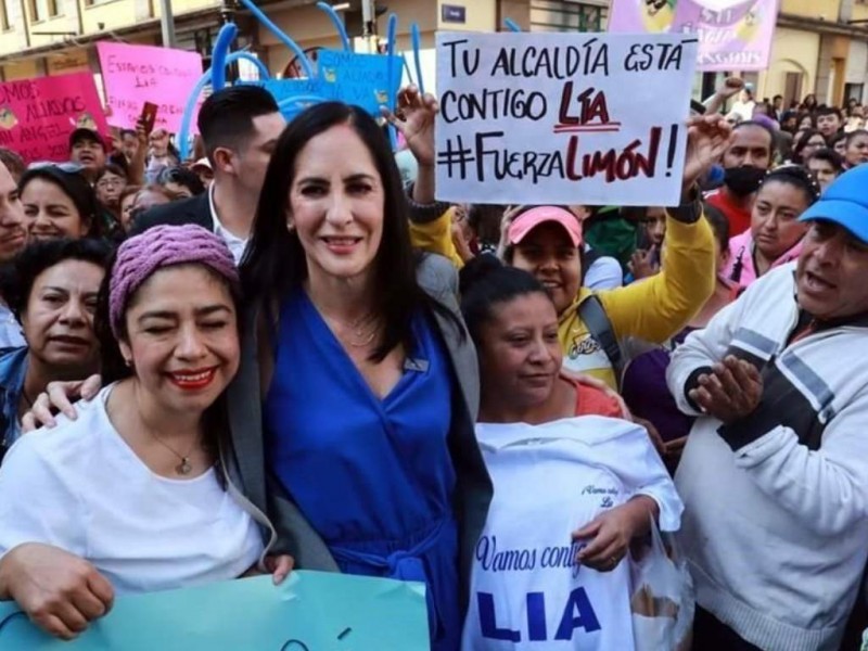 Alcaldesa Lía Limón presenta al Congreso licencia por 15 días