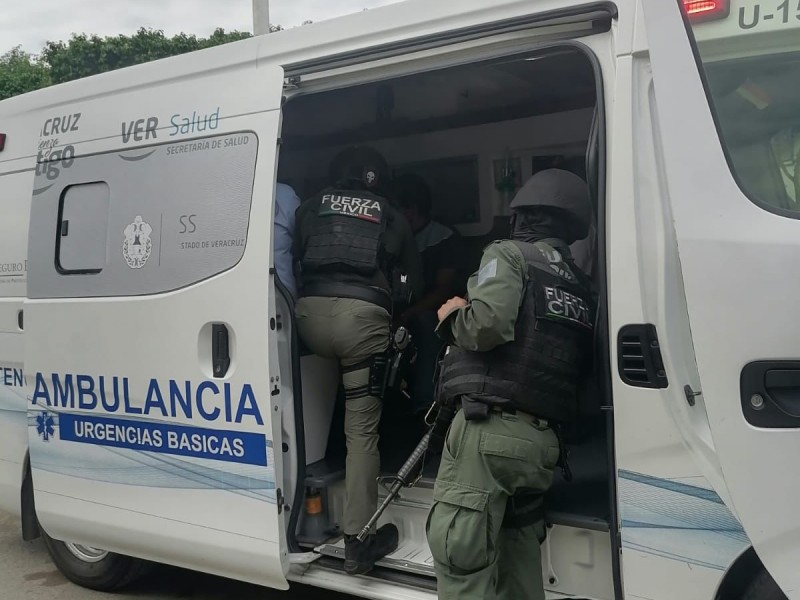 Libera SSP a 8 rehenes en banco de Cerro Azul
