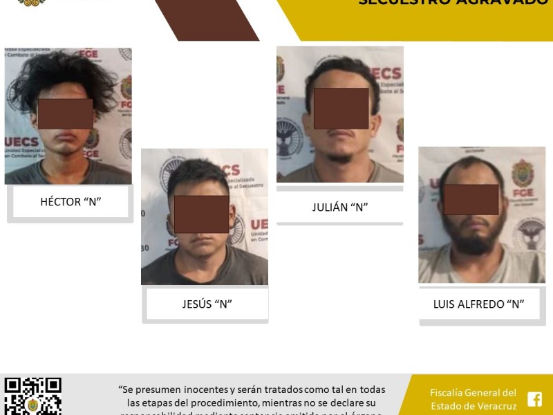 Liberan a víctima de secuestro en Poza Rica; hay detenidos