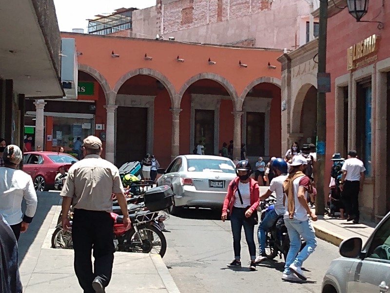 Liberan accesos a plaza principal de La Piedad