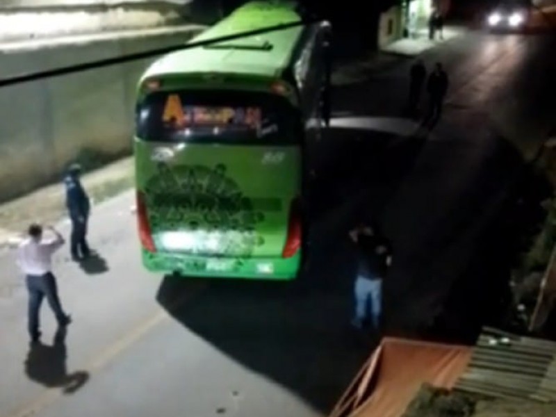Liberan autobús retenido en Oxchuc por 52 días